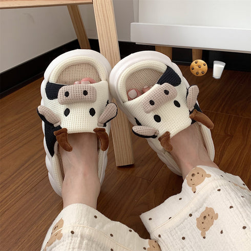 PANTUFLAS VACA